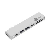 SIIG Thunderbolt 3, Aluminum USB Type C Hub with 4K @30Hz HDMI, SD/Micro... - $96.11