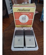 Vintage REALTONE WALKIE-TALKIE CHANNEL 14 model 5143 with ORIGINAL BOX - £18.29 GBP