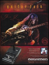 Gus G. Rocktron Banshee 2 guitar effects pedal advertisement (Ozzy Osbou... - £3.25 GBP