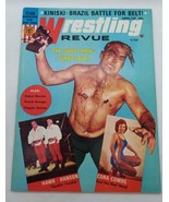 VINTAGE WRESTLING REVUE MAGAZINE APRIL 1969 COBRA COMBS HAWK HANSON CZAY... - $14.84