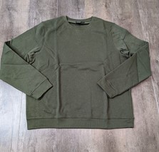 Ideology NWT Men&#39;s L Green Long Sleeve Pullover Sweatshirt BX - $12.77
