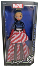 Madame Alexander Collection Marvel Fan Girl Captain America 13 inch Doll - £39.69 GBP