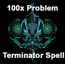 100x FULL COVEN HIGHEST PROBLEM TERMINATOR EXTREME MAGICK RING PENDANT image 2