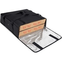 20-Inch-By-20-Inch-By-6-Inch Brandzini Insulated Pizza Delivery Bag. - $35.94