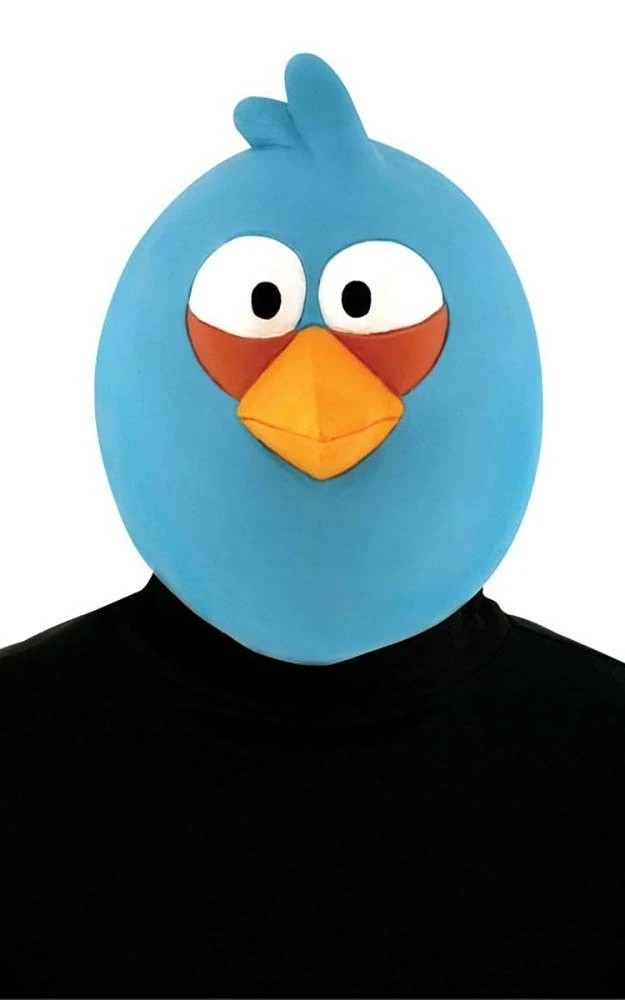 PAPER MAGIC BLUE BIRD LATEX FACE ADULT HALLOWEEN COSTUME ACCESSORY 6651150 Item image 2