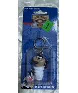 Vintage NOS 1997 Looney Tunes Tazmanian Devil playful keychain HA HA HA ... - £5.16 GBP