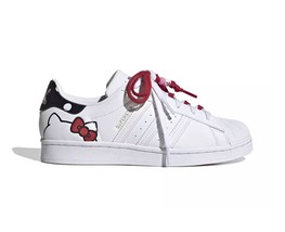 Adidas x Hello Kitty  Women&#39;s Superstar Athletic Shoe Size 6.5 NEW IN BOX - £153.39 GBP