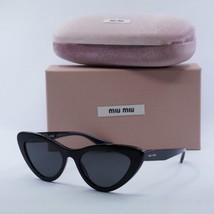 MIU MIU MU01VS 1AB5S0 Black/Grey 55-19-140 Sunglasses New Authentic - £150.38 GBP