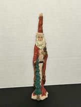 Vintage Alberte Price  Santa’s House Christmas Collection Tall Skinny Cold Cast - $15.83