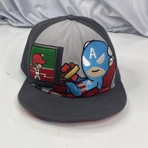 New Era 59fifty Size 7 1/4 Tokidoki X Marvel Fitted Baseball Hat Captain America - $21.29