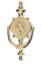 Ahern Irish Coat of Arms Brass Door Knocker - $48.00