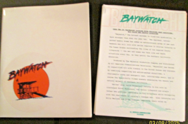 PAMELA ANDERSON,DAVID HASSELHOFF (BAYWATCH) ORIG, TV PRESSKIT - €277,68 EUR