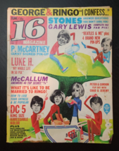 1965 June 16 Magazine-Paul McCartney Giant Signed Pin-Up Beatles &amp; ME Stones - £31.64 GBP