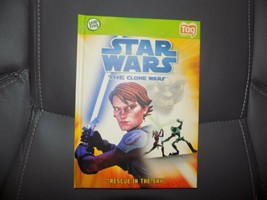 Leap Frog Tag Star Wars The Clone Wars Book &quot;Rescue in the Sky&quot; EUC - £14.78 GBP