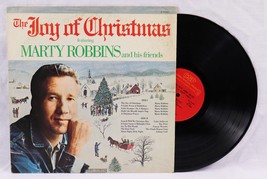 VINTAGE Marty Robbins Joy of Christmas LP Vinyl Record Album C11087 - £10.15 GBP
