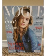 Vogue UK Magazine February 2014 Issue Georgia May Jagger Cover No Mailin... - $19.04 CAD