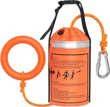 Ntr Water Rescue Throw Bag With 50/70/98 Feet Of Rope In 3/10 Inch Tensile - $36.14