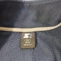 Starter RM33437B Full Zip Pockets Men's Blue Jacket Long Sleeve Sz 2XL Chest 58" image 4