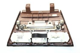 2006-2007 INFINITI M35 M45 CENTER DASH RADIO CONTROL CLOCK WOOD TRIM BEZEL P1885 image 11