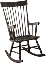 Arlo Rocking Chair, Black, One Size, Acme Furniture. - £179.27 GBP