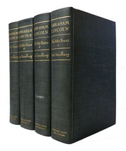 Carl Sandburg Abraham Lincoln: The War Years Vol. I - Iv 1st Edition 2nd Printi - £572.82 GBP