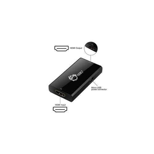 Siig CE-H22J14-S1 HDMI REPEATER - 4KX2K 60HZ - $65.09