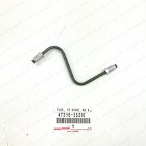 GENUINE TOYOTA FJ CRUISER 4RUNNER LEFT FRONT BRAKE TUBE HOSE 47316-35280 - $23.53 CAD