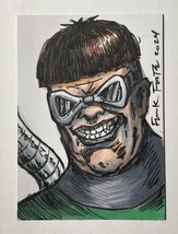 Dr. Octopus Doc Original  Sketch Card Drawing By Frank Forte Marvel Comi... - $23.38