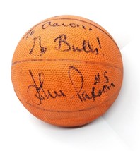 Chicago Bulls Miniature Basketball Autographed By John Paxson No COA - $24.74