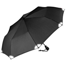 EuroSCHIRM Light Trek Automatic Umbrella (Reflective Black) Trekking Hiking - £46.94 GBP
