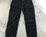 Polo Ralph Lauren Corduroy Pants Mens 38x30 Navy Blue Straight Leg Cotton - £21.24 GBP