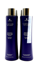 Alterna Caviar Anti-Aging Replenishing Moisture Shampoo &amp; Conditioner 8.5 oz Duo - £57.01 GBP