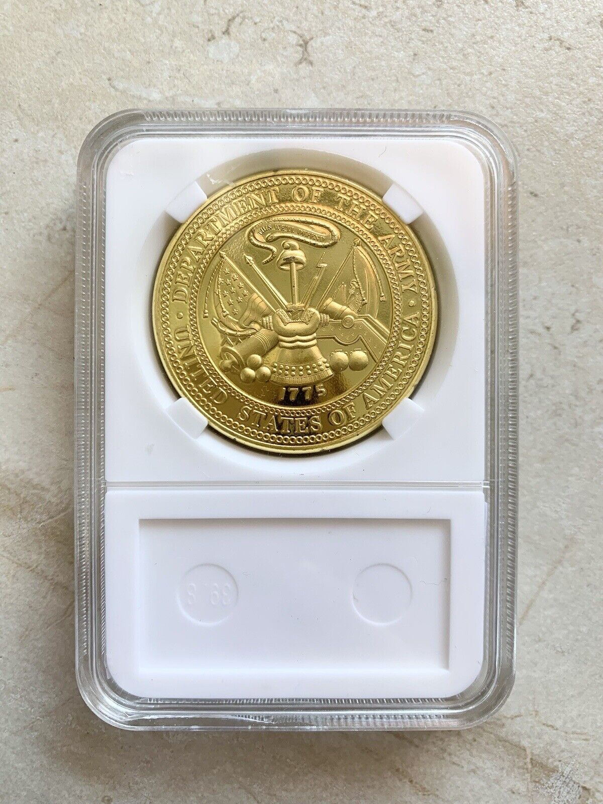 UNITED STATES ARMY - Rank CORPORAL E-4 Challenge Coin with Case ...