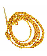 VIETNAM SILK GOLD &amp; RED NEW SHOULDER CORD AIGUILLETTES WITH BRASS PIN - ... - €17,29 EUR