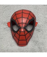 Marvel Spiderman Mask Youth Halloween Costume Hard Plastic Boys Small - £7.57 GBP