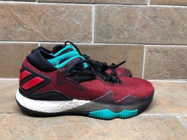 Authenticity Guarantee 
Adidas Crazylight Boost Low Red Blk Grade-School... - £62.61 GBP