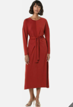 Lyssé Women&#39;s Bryant Wrap Dress Dolman Sleeves Sz XS PICANTE NWT - £24.03 GBP