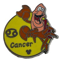 Cancer Disney Trading Pin 2012 Hidden Mickey Zodiac Sebastian Little Mer... - £12.89 GBP