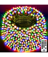 403FT 1000 LED Christmas Lights Outdoor String Lights 8 Modes &amp; Timer - $1,141.22 MXN