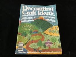 Decorating &amp; Craft Ideas Magazine February 1978 Needlework, Twine a Basket - $10.00