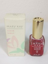 Mary Kay Step 4 Nail Color Shield Classic Red .45 Fl Oz #3579 New Old Stock - £7.86 GBP