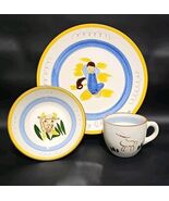Stangl Kiddieware Kay Hackett Little Boy Blue Plate Bowl Cup Set Vintage... - $323.57 CAD
