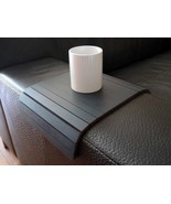 Blue Sofa Arm Tray Table, Flexible Wooden Over-Couch Organizer, Slim and... - $52.00