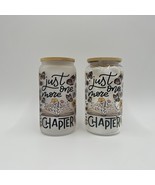 16oz Just Another Chapter custom Sublimation Printed Clear or Frost Glas... - €13,12 EUR