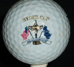 Ryder Cup Golf Ball The Country Club Oldsmobile Strata 2 ML Balata 90 - $14.99