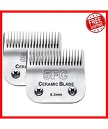 Durable Ceramic and Stainless Steel 5FC Replacement Blades for Dog Grooming - $57.41