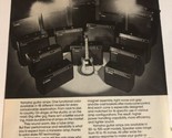 1977 Yamaha Guitar Amps Vintage Print Ad Advertisement pa13 - $7.91