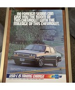 1983 Chevrolet Chevy Celebrity - blue sd  - Classic Vintage Advertisemen... - $9.95