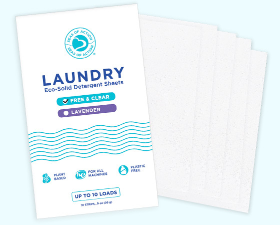 Sample Pack of Eco-Friendly Laundry Detergent Sheets, Up to 10 Loads - $5.00