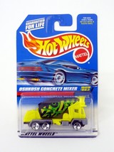 Hot Wheels Oshkosh Concrete Mixer #863 Yellow Die-Cast Truck 1998 - $7.91